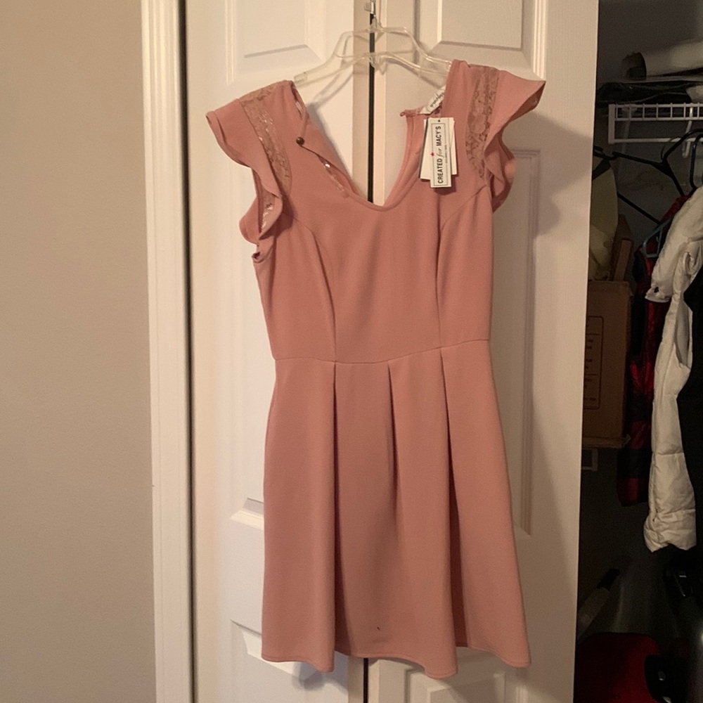 Brand new pale pink babydoll style dress